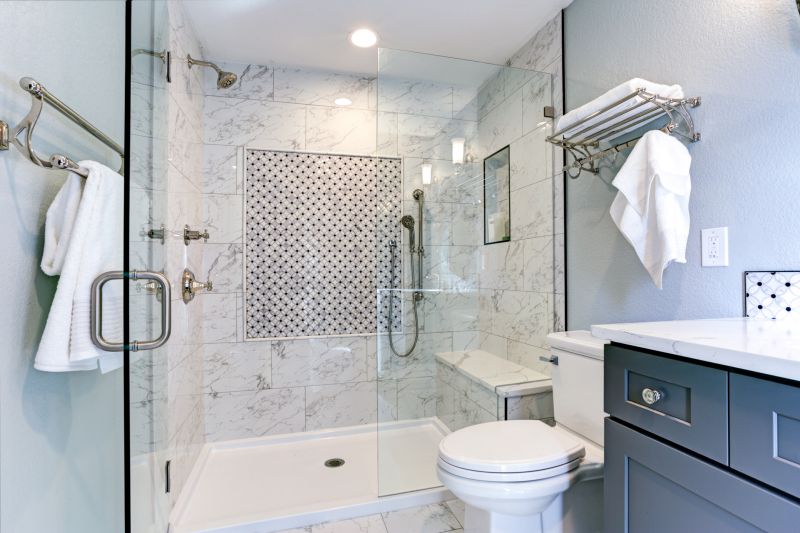 Custom Shower with Niche Storage